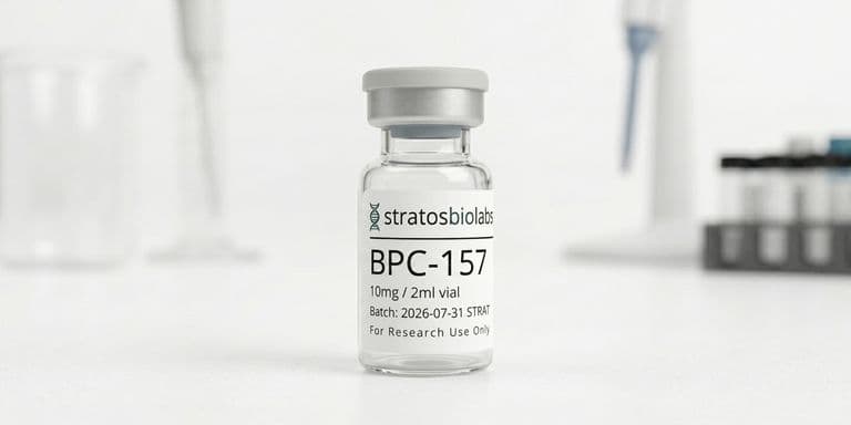 Sawtooth Sciences BPC-157 10mg research peptide vial