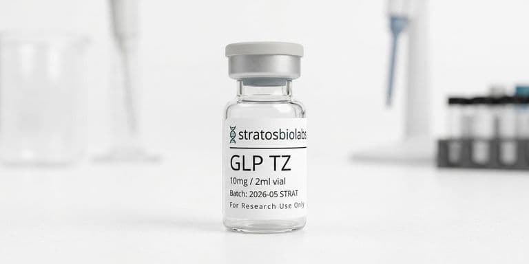 Sawtooth Sciences GLP TZ (Tirzepatide) 10mg research peptide vial