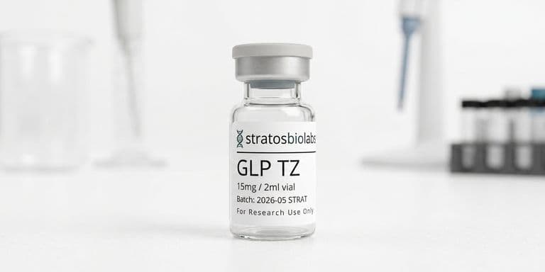 Sawtooth Sciences GLP TZ (Tirzepatide) 15mg research peptide vial